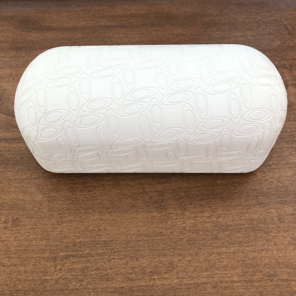 Oakley Embossed White Sunglasses Case